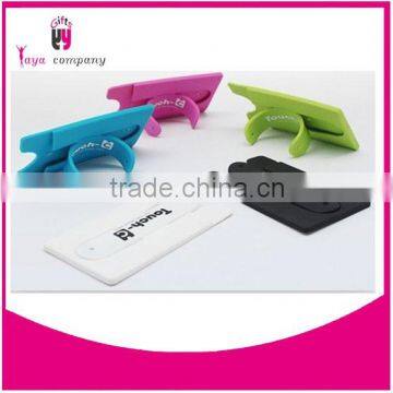 2016 hot promotion gift silicone rubber credit card holder