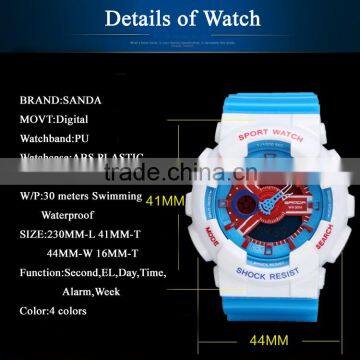 Rubber Strap Display Watch Sport Style Women Watches Function Cheap Watch Chronograph Sport Watch photo-4