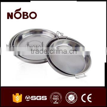 Cake Plate With Handles,stainless Steel Snacks Serving Tray photo-4