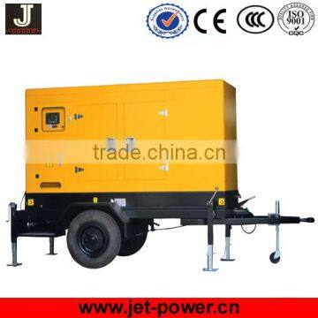 Tralier moveable diesel generator 6 kva with 2 wheels