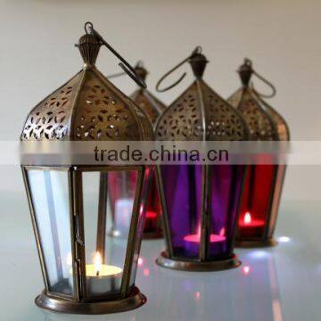 Metal Lantern, Moroccan Lantern, Moroccan Lamp, Candle Lantern