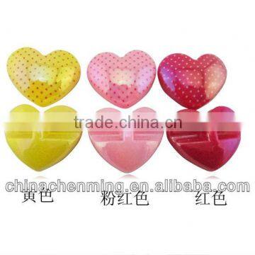 pretty heart shaped hair accessories bead