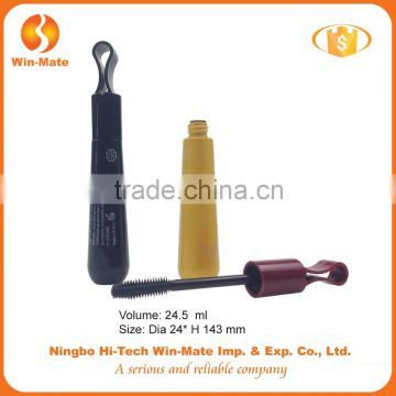 wholesale new 143*24mm black plastic mascara tube