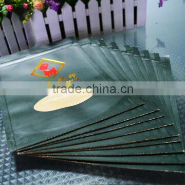 Clear Window Green Printed Perfect Brown Durable Paper Ziplock Bag for Food (100) photo-5