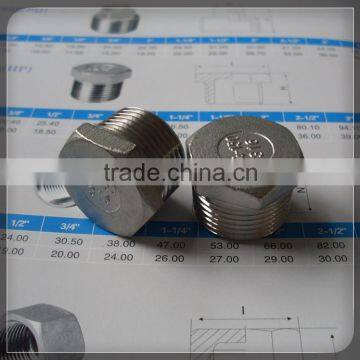 1" Stainless Steel Hexagon Plug photo-2