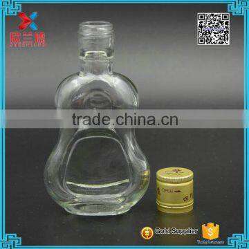 Custom decorative calabash shaped unique glass wine bottles 120ml