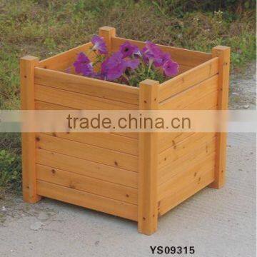 outdoor garden design garden wooden flower pot