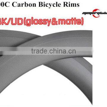 Glossy/matt Carbon Road Bike Rim 60mm 700c Full Carbon Road Bicycle Clincher Rims Toray T700 Carbon Rims for Road Bicycle photo-3