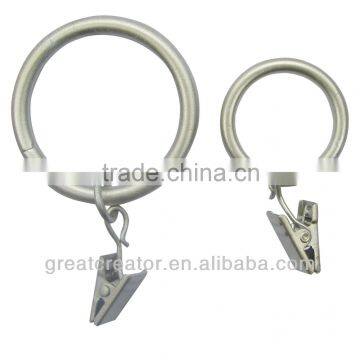 Wholesale Black Metal Curtain Rings With Clips for 13mmmm9mm...Curtain Rods photo-2