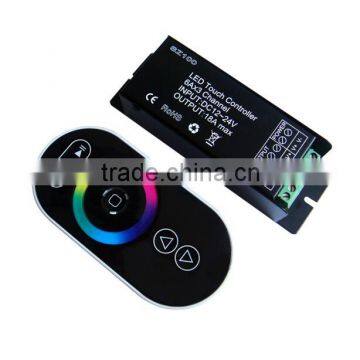 12-24V wireless RF touch RGB LED controller for LED lighting