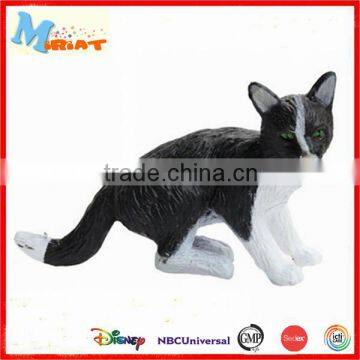 Hot promotion customized small cat figurine toys