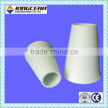 Competitive price High temperature&wear resistant 95% alumina ceramic cone