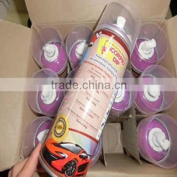 400ml matte colorful peelable spray paint