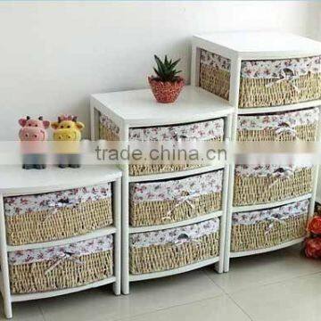 Fashionable Handwork Colorful Willow Basket