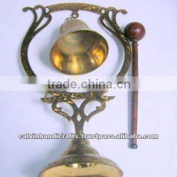 table brass bell/ new design table bell/ brass bells/ table bell/ govt officer bell NBB 006