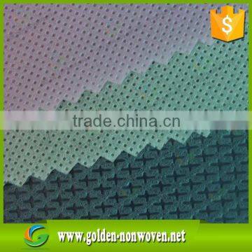 Dot & cambella cross style 100% PP spunbond non-woven for pillow and mattress supplier in China