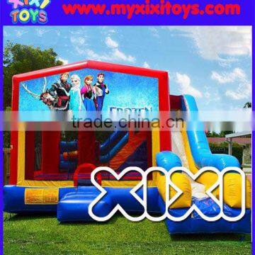 Outdoor commercial inflatable combo bouncer for children