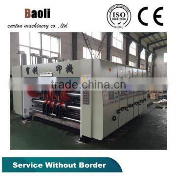 High speed flexo printing slotting machine/Corrugated box machinery