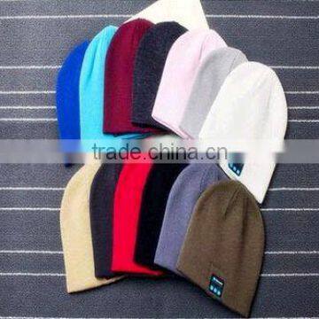 2016New wholesale custom knit bluetooth beanies winter beanies for christmas as gifts