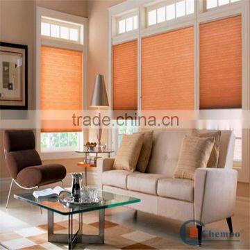 European style semi blackout honeycomb window blind