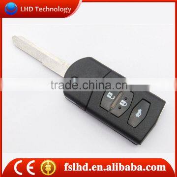 Hot Sale Mazda 3 buttons remote key for Mazda key fob