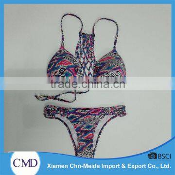 china wholesale custom halter swimwear women