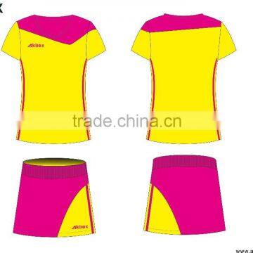 custom girls badminton skirt badminton uniform