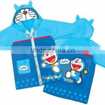 household rain gear PVC raincoat for kids