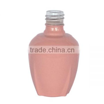 16ml unique pink color coating big nail polish bottle, manicure gel nail polish bottles wholesale