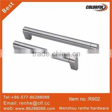 Satin stainless steel pipe furniture hardware handle