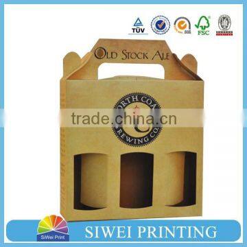 Custom Design Logo Printed Wine Box, Flat Packaged Paper Box photo-2