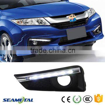 Car LED Fog Light DRL Driving Lamp Daytime Running Lights For Honda City 2014 2015                        
                                                Quality Choice