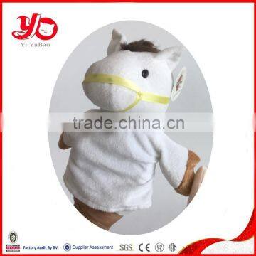 Cute plush cow hand puppet,stuffed toys cow hand puppet