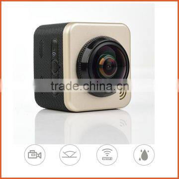 Cube 360S 1.5 Inch Super Panorama Built in G-sensor Playback 1080P Mini 360 Cam photo-2