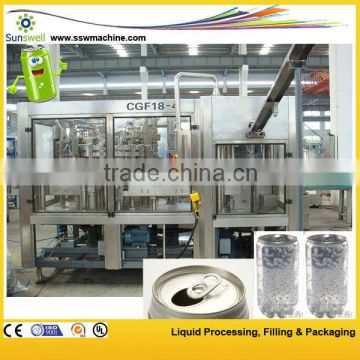 Aluminum/Tin/PET/POP Can filling machine