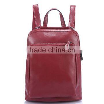 2016 Hot sales PU leather laptop backpack