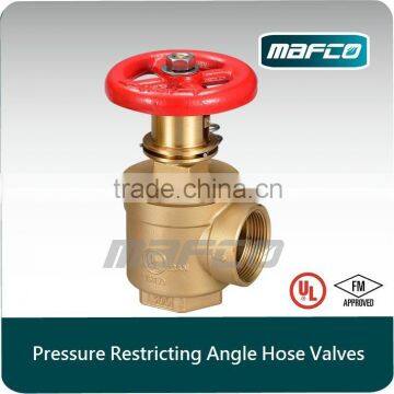 FM Approved Female NPT Fire Hydrant Valve High Pressure Reducing Angle Hose Valves