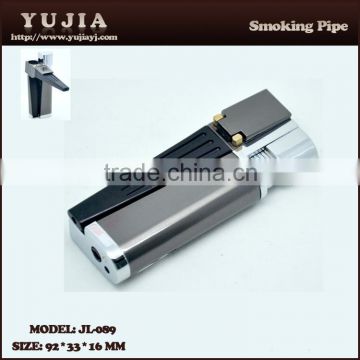 Guangzhou YuJia 2015 newly convenient lighter multi-fonction smoking pipes supplier JL-089