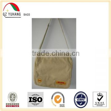 canvas courier shoulder bag for men