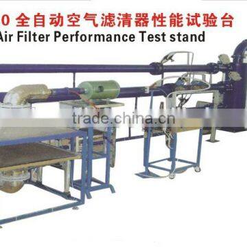 AIR FILTER PERFORMANCE TEST STAND Filter Manufacturing Equipment Filter test