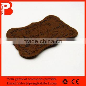 Hot sale high quality genuine leather patch for clothes