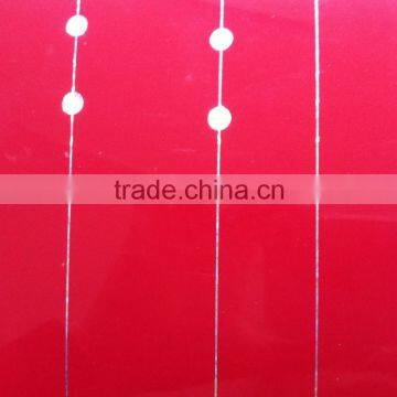 high gloss metallic laser pvc film