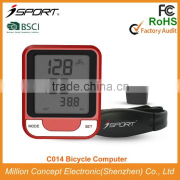 Bicycle Accessories Wireless Cycle Computer with Backlight