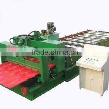 alibaba Glazed tile roll forming machine_step tile making machine for Nigeria