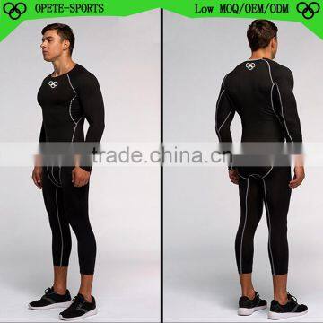 (Trade Assurance) Black Elastic Pants/ Fitness Gym Leggings photo-2
