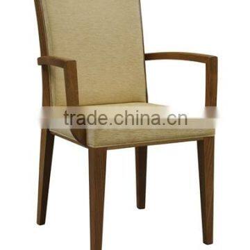 wood armchair fabric covered imported from china HDAC945