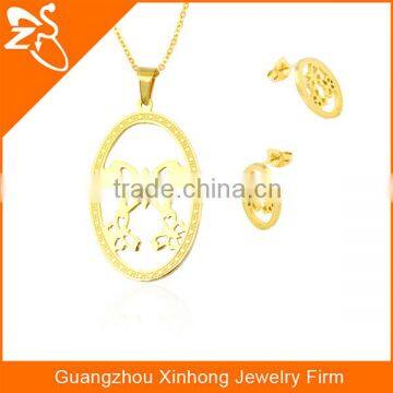 Women Jewelry Set In Latest Design With Different Colors Dolphins Stainless Steel Necklace And Jewelry Sets photo-4