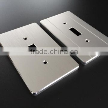 metal switch plate aluminum switch cover