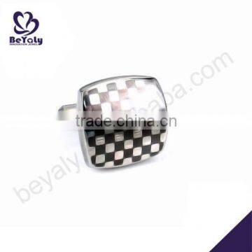 2015 China supplier custom made 316I stainless steel cufflinks