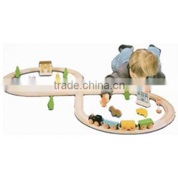 30.5*23*10cm Top Quality Wooden Train Tracks Toy with Promotions